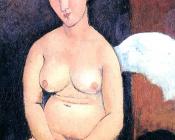 阿米地奥莫迪里阿尼 - Seated Nude